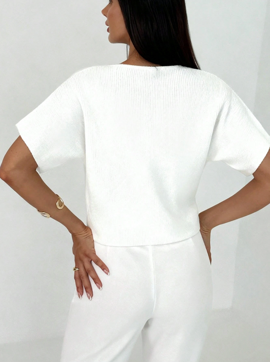 Blusa Parisian™ – Chic. Sofisticado. Atemporal.