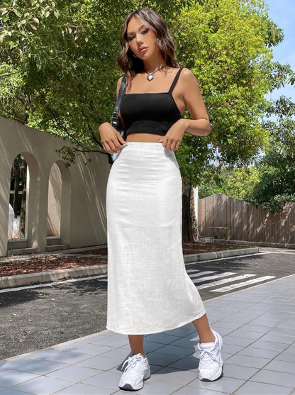 Falda Silk-Touch™ – Fluida. Minimalista. Imprescindible.