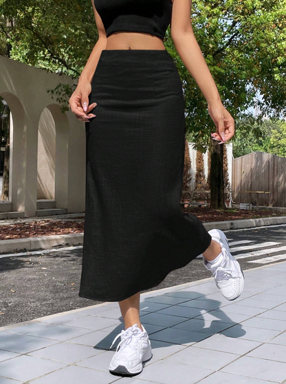 Falda Silk-Touch™ – Fluida. Minimalista. Imprescindible.