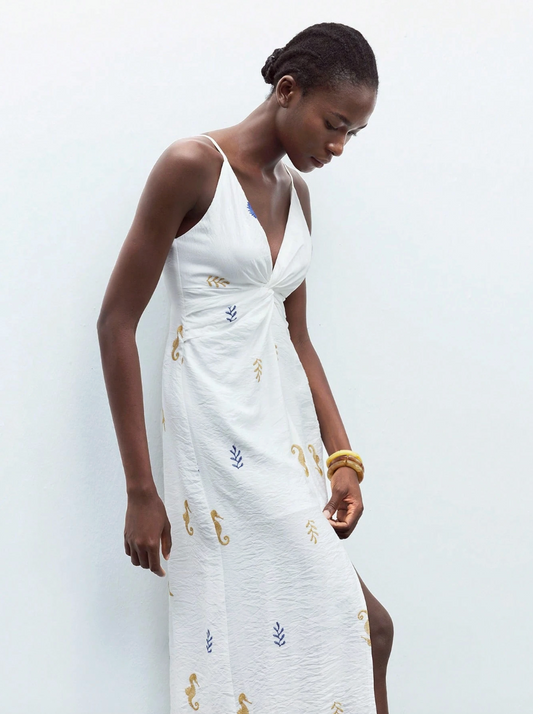 Vestido Maija Monochrome™ – Audaz. Bohemio. Inolvidable.