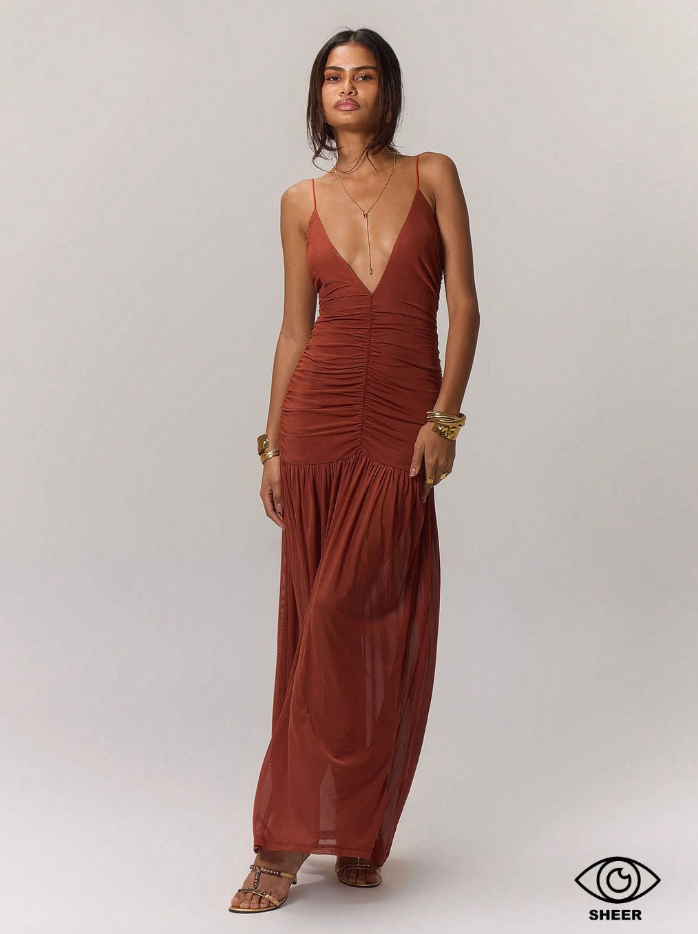 Vestido Asymmetric Ruched™ – Moderno. Sofisticado. Favorecedor.