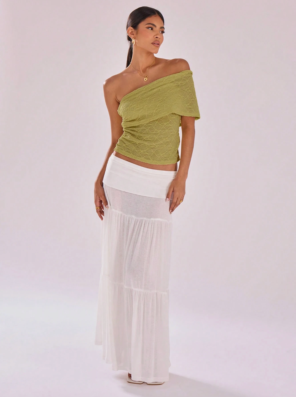 Blusa One-Shoulder™ – Moderno. Sofisticado. Vanguardista.