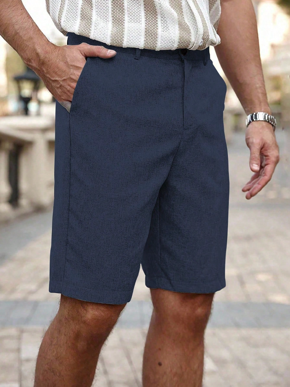 The Riviera Linen Short — Airy. Unstructured. Essential. Your New Coastal Escape.