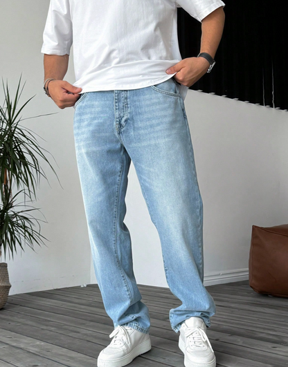 The Linear Y2K Denim — Retro. Structured. Raw. The New Blueprint of Streetwear.