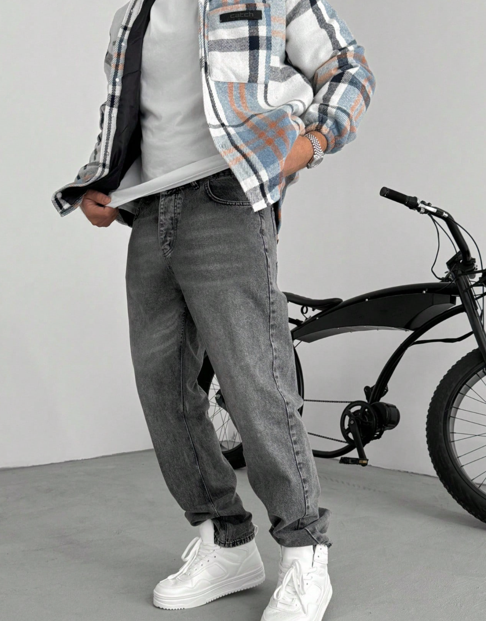 The Linear Y2K Denim — Retro. Structured. Raw. The New Blueprint of Streetwear.