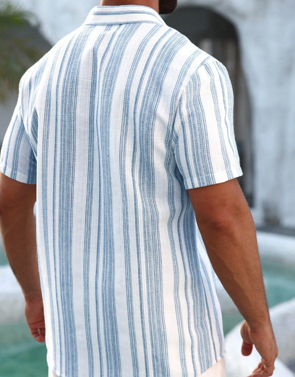 The Linear Block Shirt — Dynamic. Geometric. Bold. Your New Statement of Style.